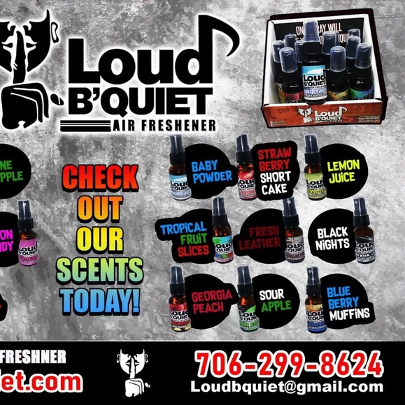 Loud B'Quiet Air Freshener (24 assorted bottles) - Picture 9 of 10